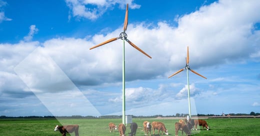 De vergunningsprocedure voor een kleine windmolen.