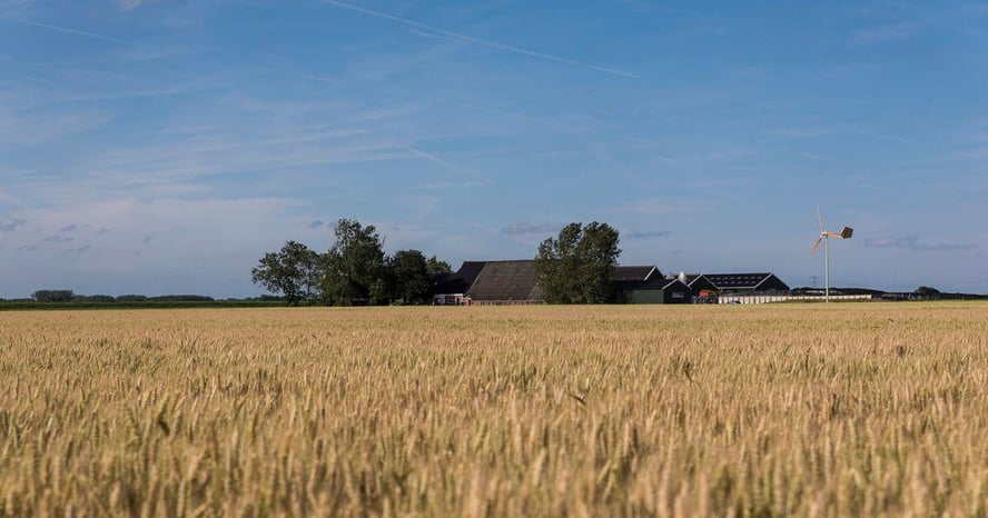 We plaatsen onze erfmolen alleen bij agrariers