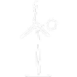 Windmolen wit